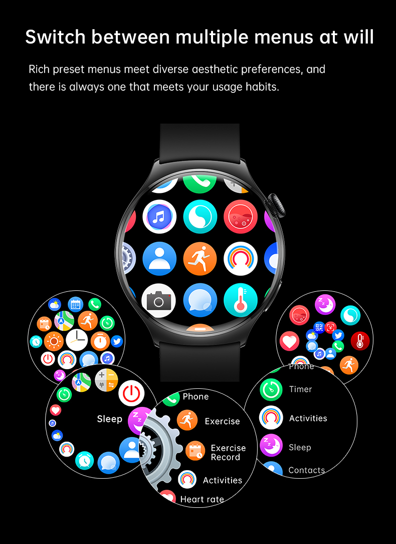 GS Watch 4  Smart bracelet - Korvel