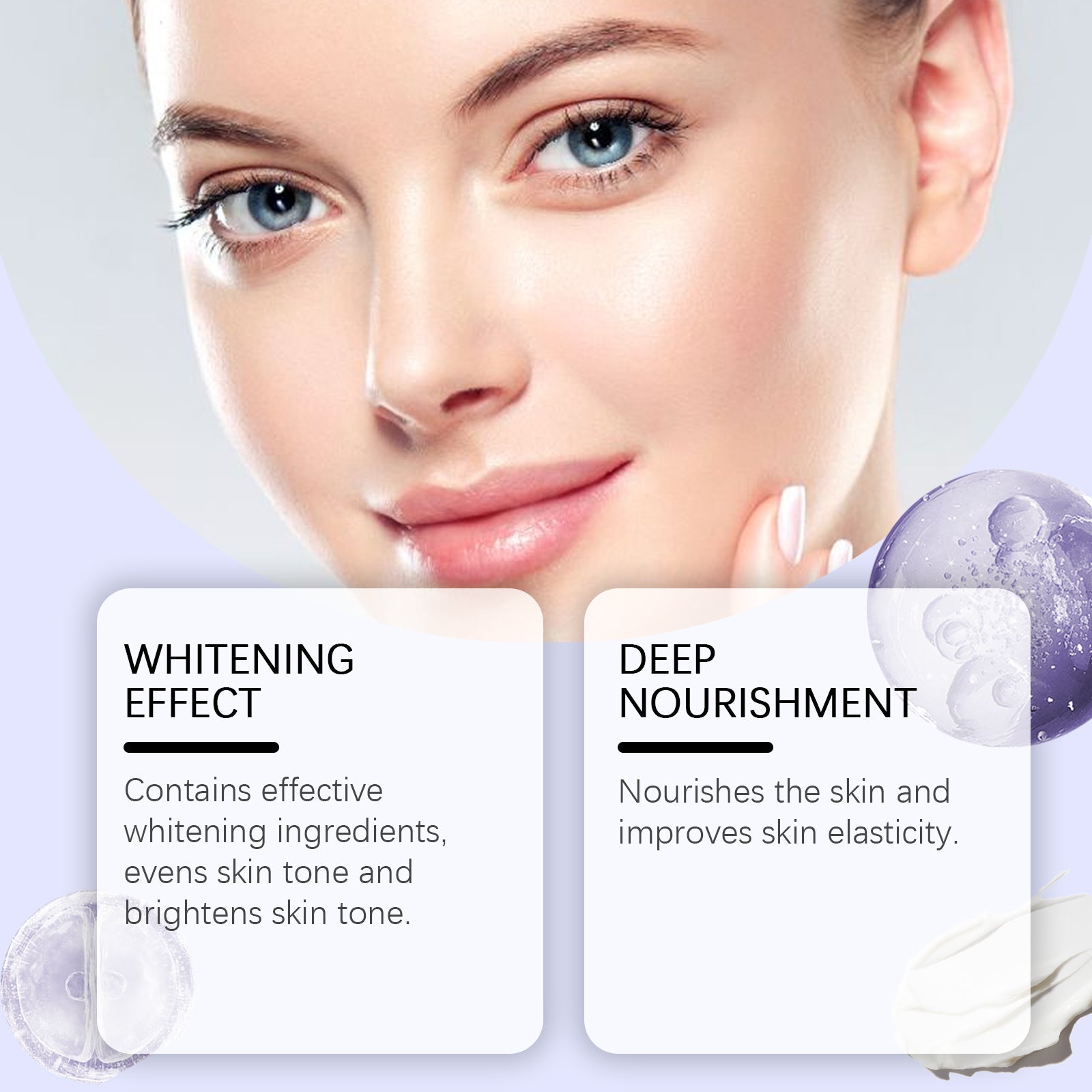 Brightening Moisturizer Gentle Care Firming And Tender Skin Moisturizing And Translucent Skin Care Cream - Korvel