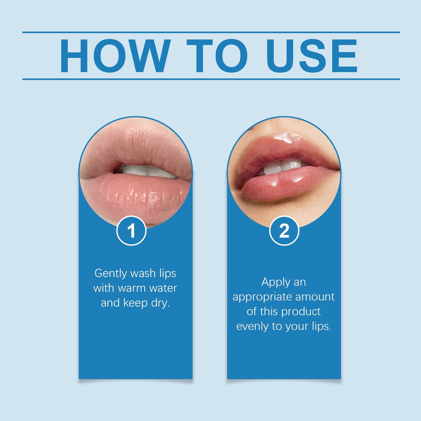 Hyaluronic Acid Lip Balm Care Gloss Hydrating Repair Dry Moisturizing Soft Moisturizing Care Lip Balm - Korvel