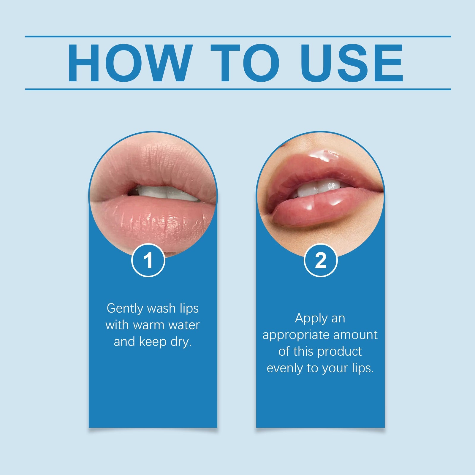 Hyaluronic Acid Lip Balm Care Gloss Hydrating Repair Dry Moisturizing Soft Moisturizing Care Lip Balm - Korvel
