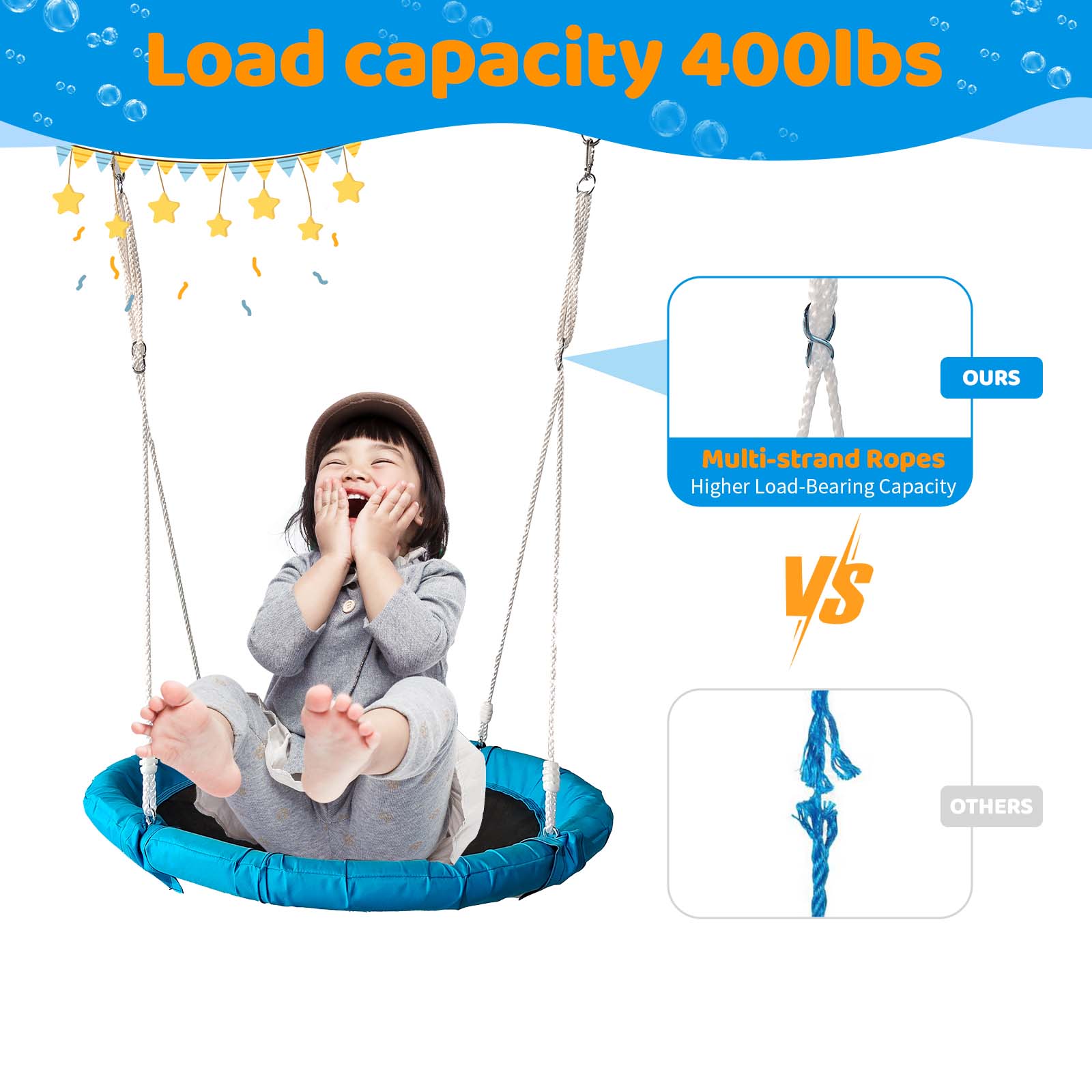 Metal Swing Stand With Saucer Outdoor Playground Metal Swing Set For Kids Outdoor Play Equipment - Korvel