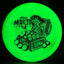 Disque de golf disc Malta Jawbreaker Z FLX Glo - Ezra Robinson