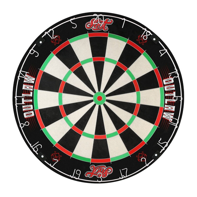 Premium Outlaw Self-Healing Bristle Dartboard - Korvel
