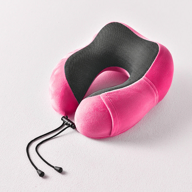 Premium U-Shaped Travel Pillow for Airplane Comfort