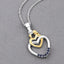 Pendentif en argent sterling avec saphir bleu véritable de 0,14 carat