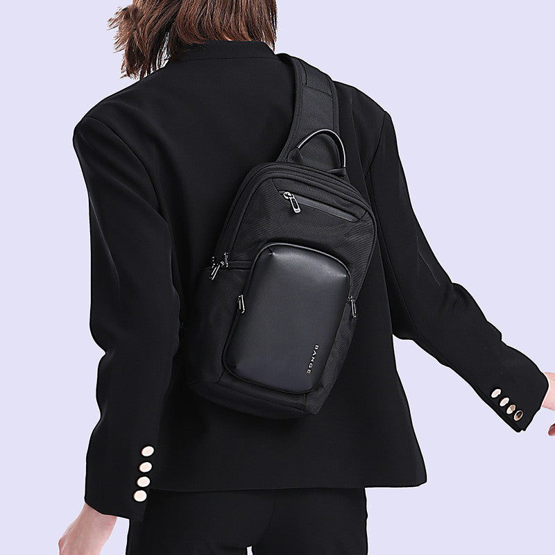 BANGE Men's Large Capacity Crossbody Bag