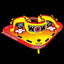 WOW Sports Trinity 4P Sister Towable Tube