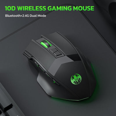 Ratón Gaming Inalámbrico Bluetooth Premium con Iluminación RGB
