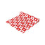 Charming Red & White Paws Table Runner - Cotton & Polyester Options - Korvel