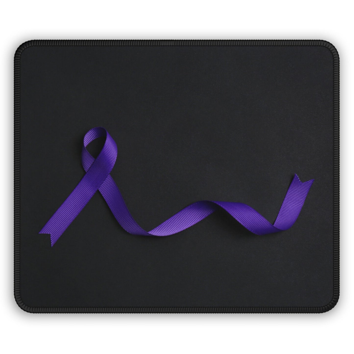 Premium Purple Ribbon Gaming Mouse Pad for Ultimate Performance - Korvel
