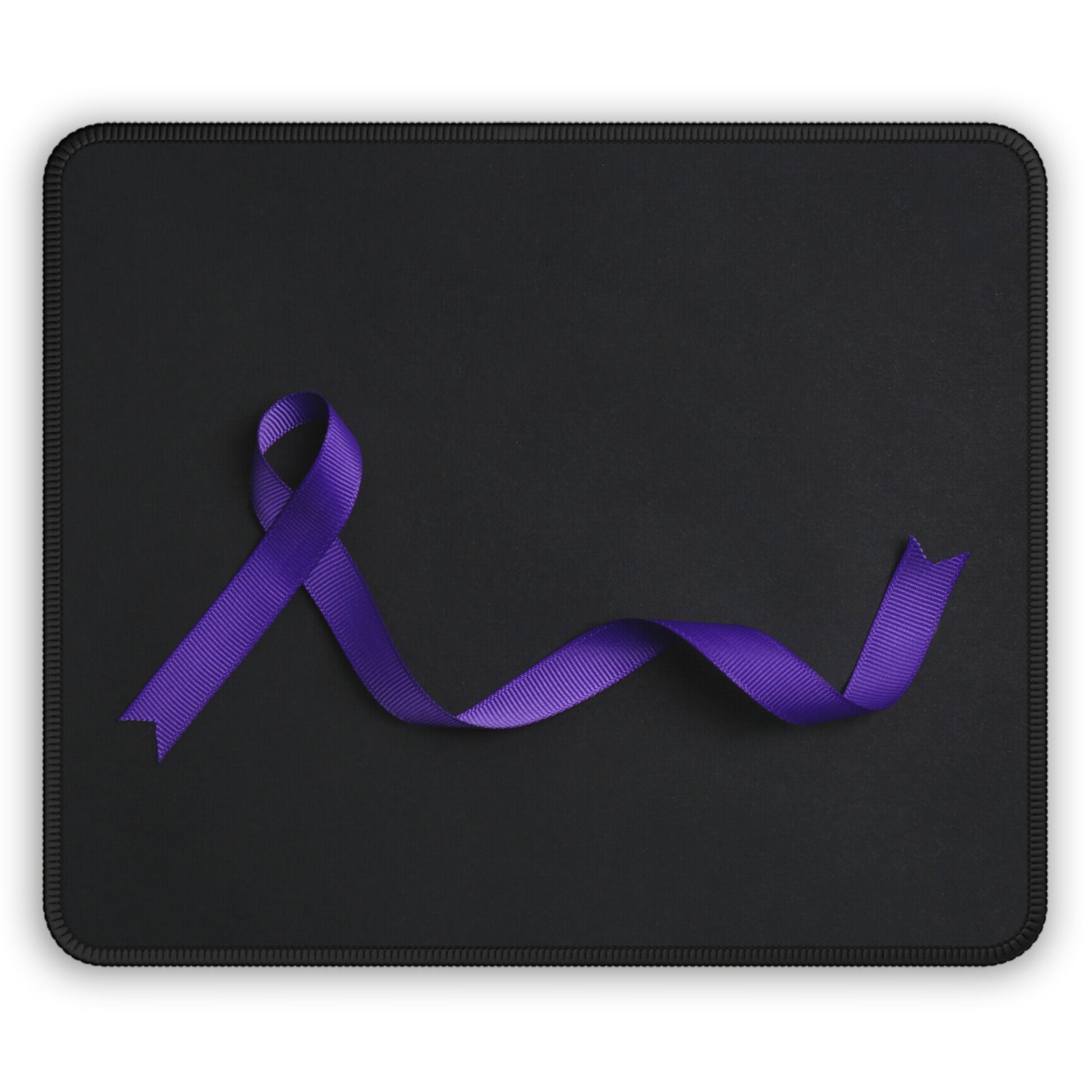 Premium Purple Ribbon Gaming Mouse Pad for Ultimate Performance - Korvel