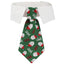 New British style handsome Christmas dog collar Christmas pet tie - Korvel