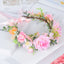 Simulated flower headdress tourist vacation princess flower fairy performance dance hair accessory female - Korvel