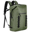 Mochila de Pesca Impermeable de Gran Capacidad - Verde Ejército