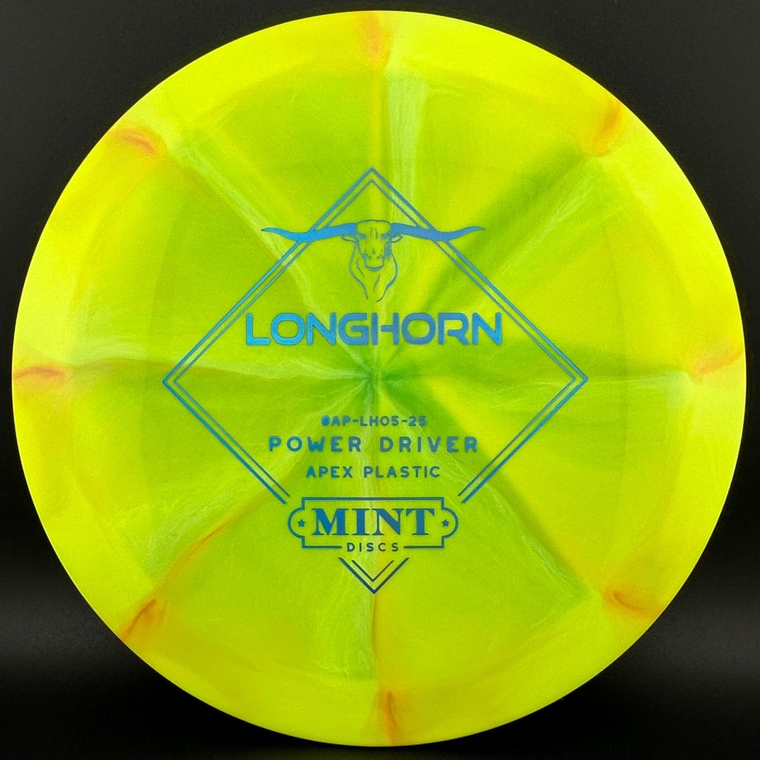 Swirly Apex Longhorn Disc Golf Driver