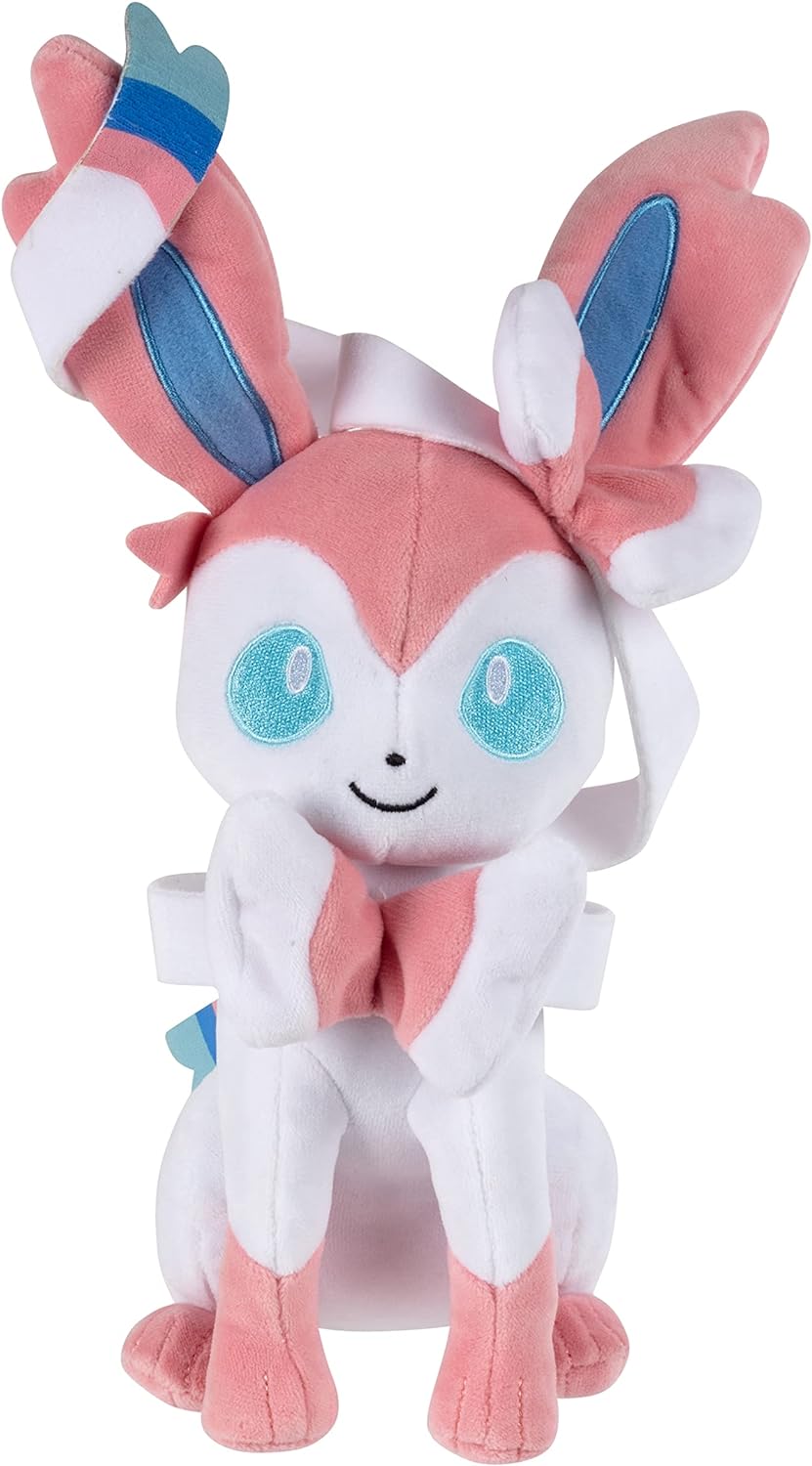 20cm Pokemon Sylveon Plush Toy Kawaii Anime Eevee Espeon Jolteon Vaporeon Stuffed Animal Doll for Children Christmas Gift - Korvel
