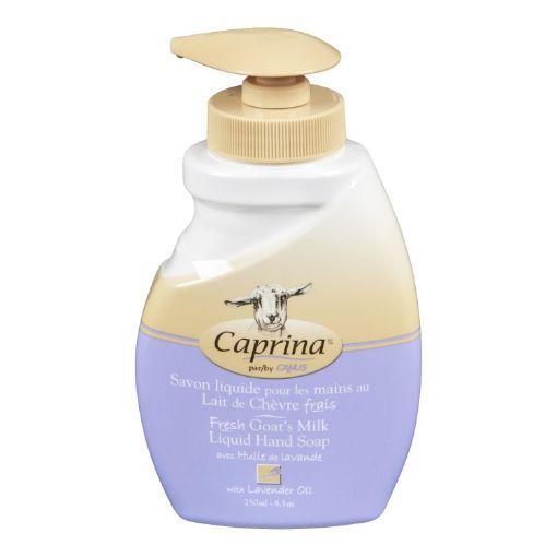 Savon Liquide pour les Mains au Lait de Chèvre Caprina - Lavande 250ml
