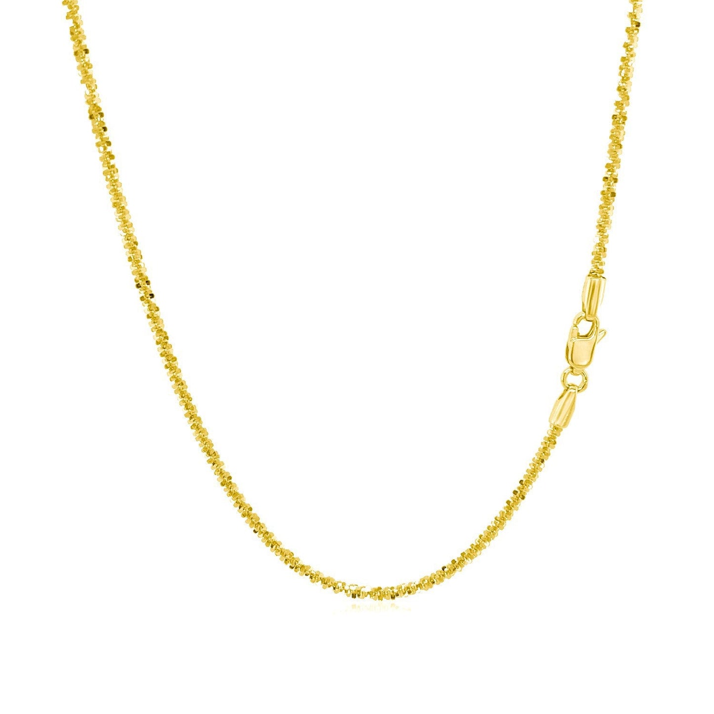 Cadena de Brillo de Oro Amarillo de 10k (1.50 mm)