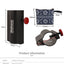 Outdoor Camping Awning Rod Fixer Tent Accessories Bracket Support Rod Fixed Pipe Holder Fishing Umbrella Adjusting Base - Korvel