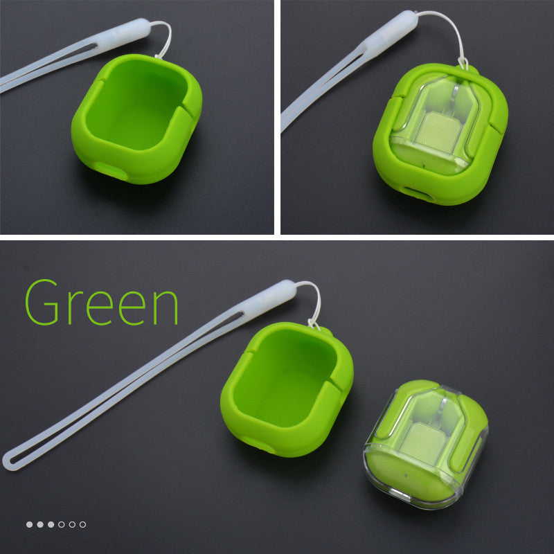 Mini Transparent Wireless Bluetooth Headset with Digital Display