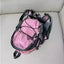 Retro Lightweight Travel Backpack in Contrasting Colors