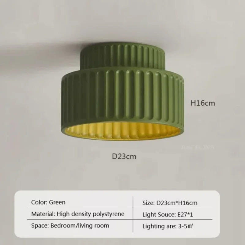 Lumière de plafond LED nordique pour décoration intérieure