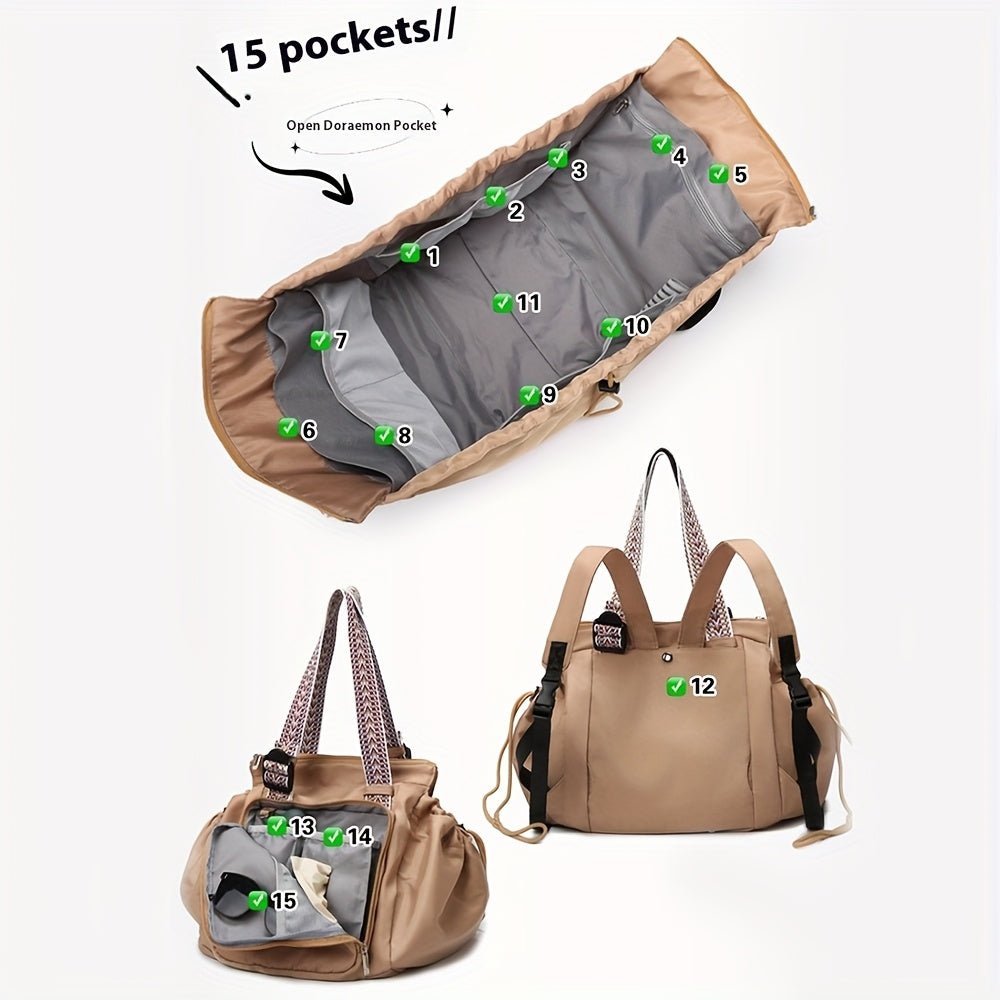 Bolso de Compras Multifuncional Impermeable y Elegante para Mujeres