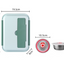 Boîte à lunch double face en acier inoxydable 304 premium avec bol à soupe