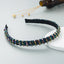 Hand Woven Beaded Headband - Elegant Hair Accessory