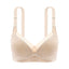 Nursing Underwear Maternity Underwear Front Open Buckle Thin Seamless Bra Cotton Lining Large Size Nursing Bra - Korvel