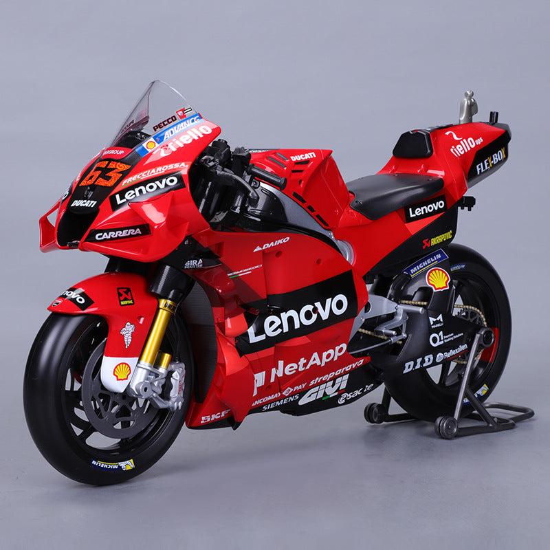 Modèle de moto Grand Ducati 1:6 Meichi en alliage