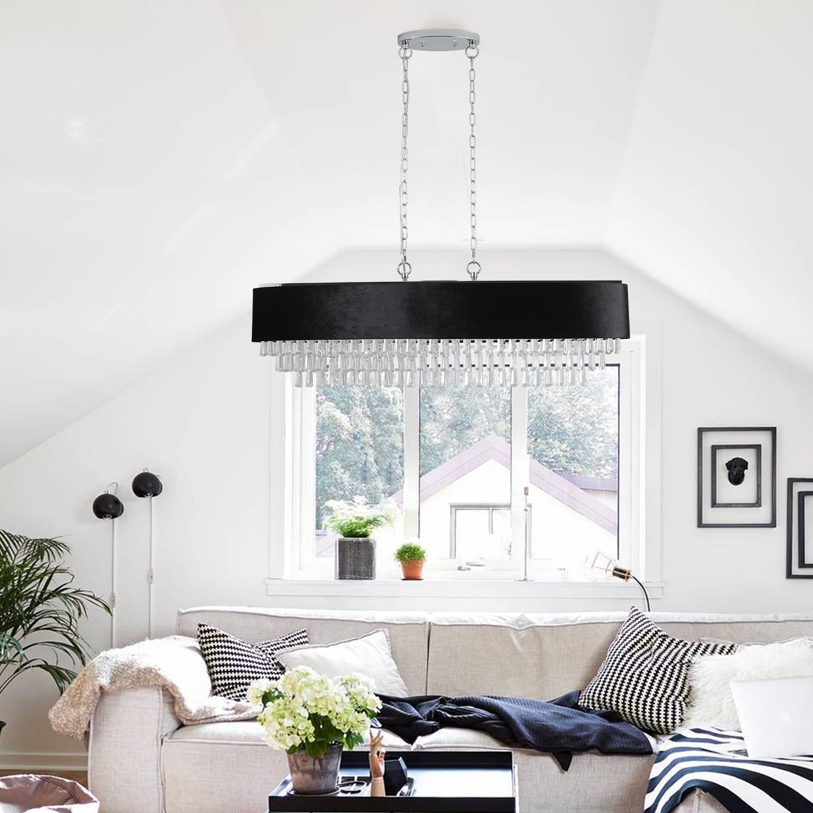 Modern Crystal Chandelier for Living-Room Cristal Lamp Luxury Home Decor Light Fixture - Korvel