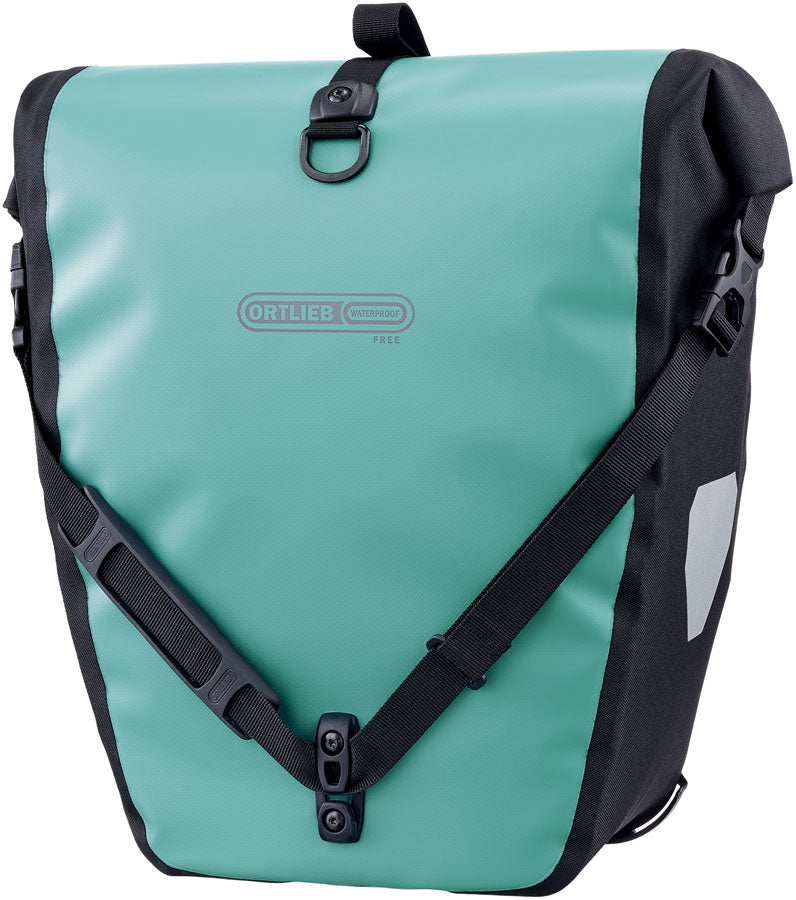 Pannier Ortlieb Back-Roller Free - Paire de 40L Lagoon/Noir