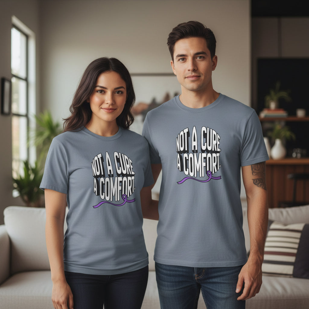 Pas un remède, un vêtement de confort - T-shirt teint en pièce