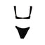 Elegant Metal Buckle Bikini Swimsuit for Women