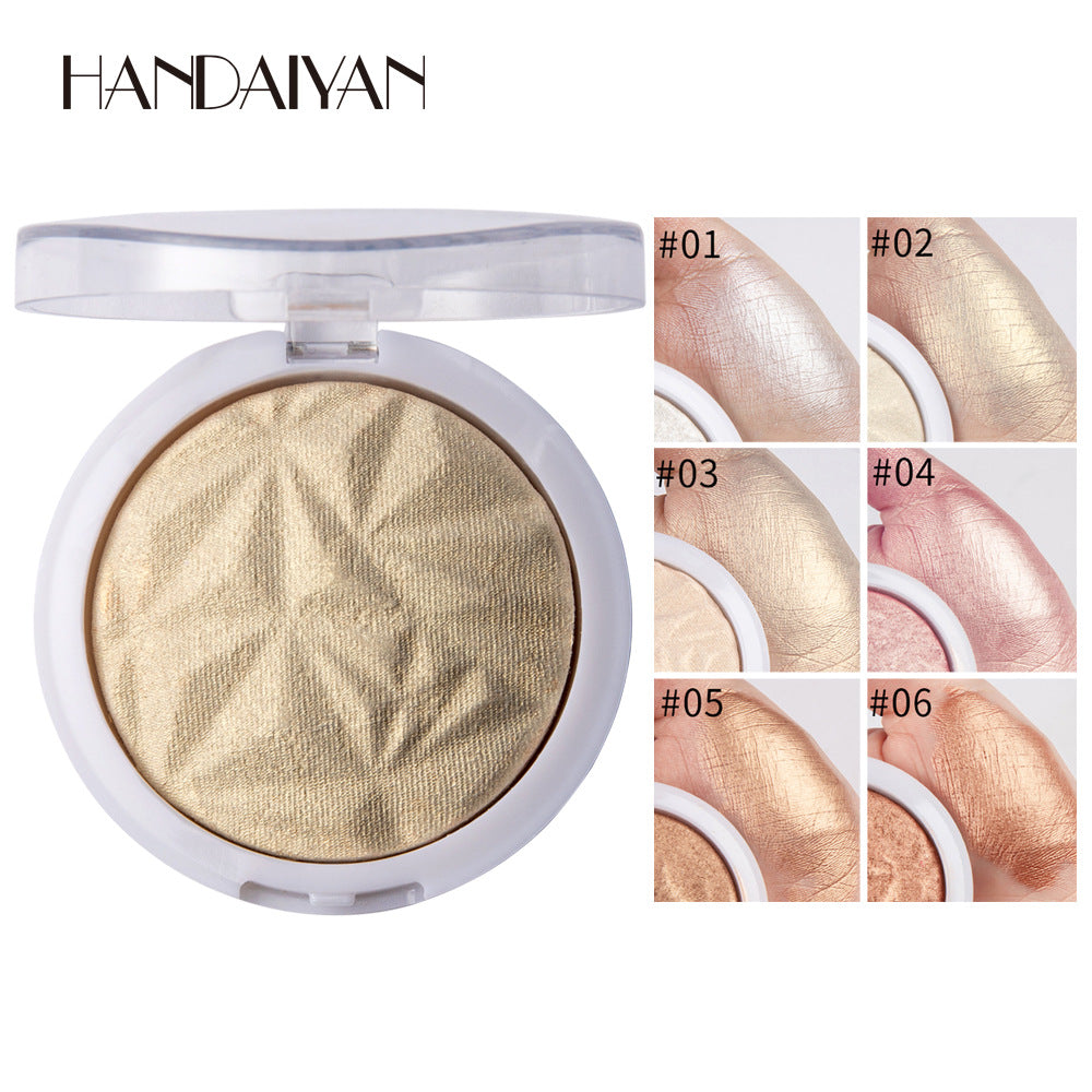 Makeup Monochromatic Diamond Polarized Highlight Powder Long-lasting Brightening, Fixing and Repairing Highlight Powder - Korvel