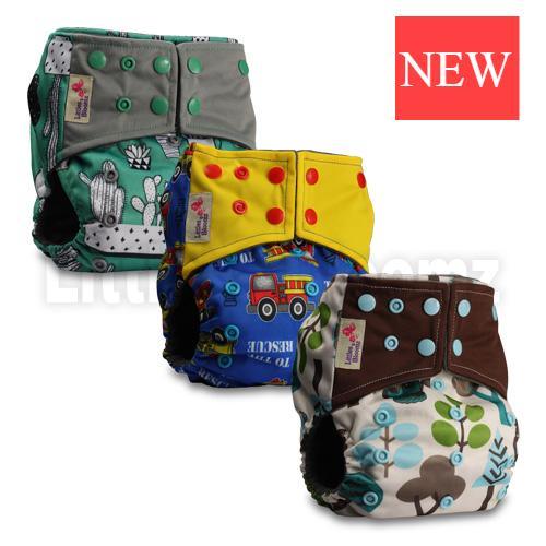 Modern Luxury Printed Washable Cloth Diaper Set
