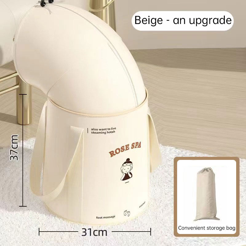 Bassin de bain de pieds portable et pliable pour la maison et les voyages