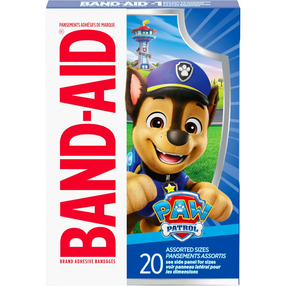 Tiritas Adhesivas PAW Patrol – 20 Unidades (Asortidas)