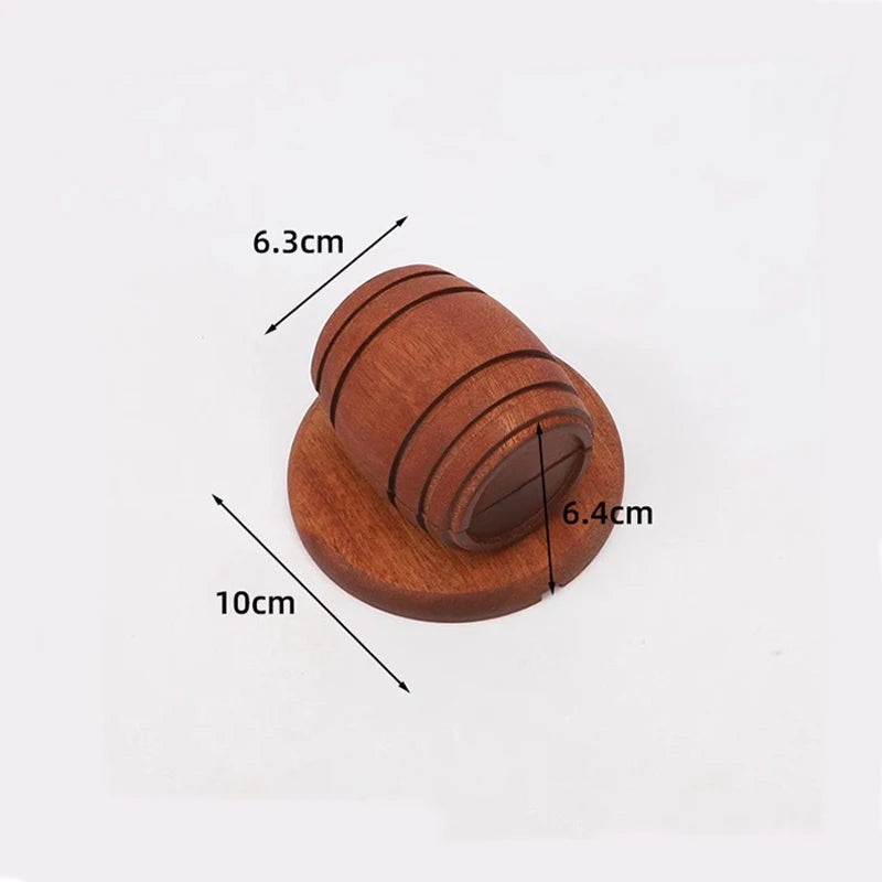 New Barrel Cocktail Smoking Kit with Wood Chips 4 Flavors Old Fashioned Drink Smoker Infuser for Bar Drinks Kitchen - Korvel