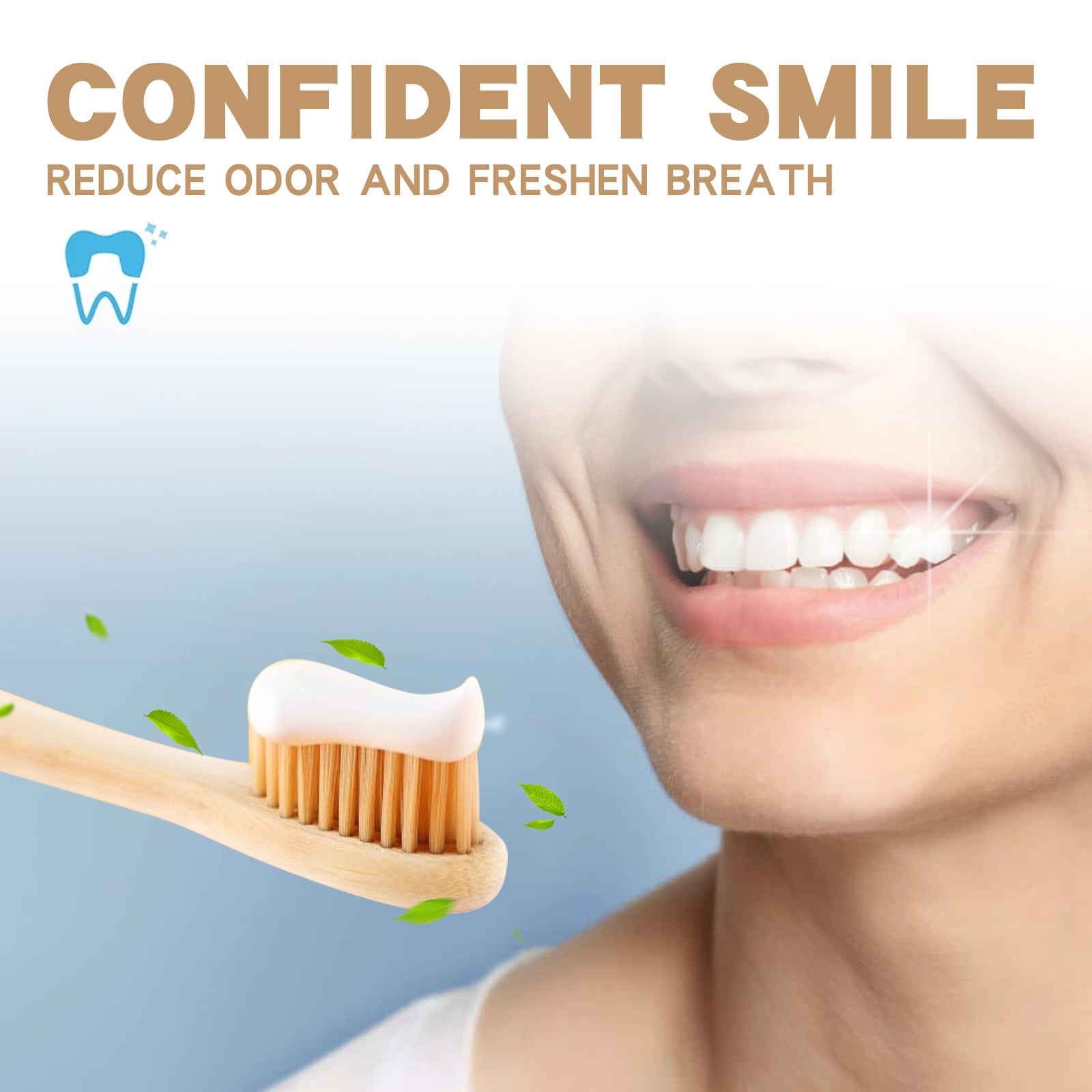 Fresh Breath Toothpaste Cleans Teeth Odor Care For Mouth Daily Whitening And Moisturizing Toothpaste - Korvel