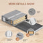 Compact Foldable Storage Cubes for Linens and Towels