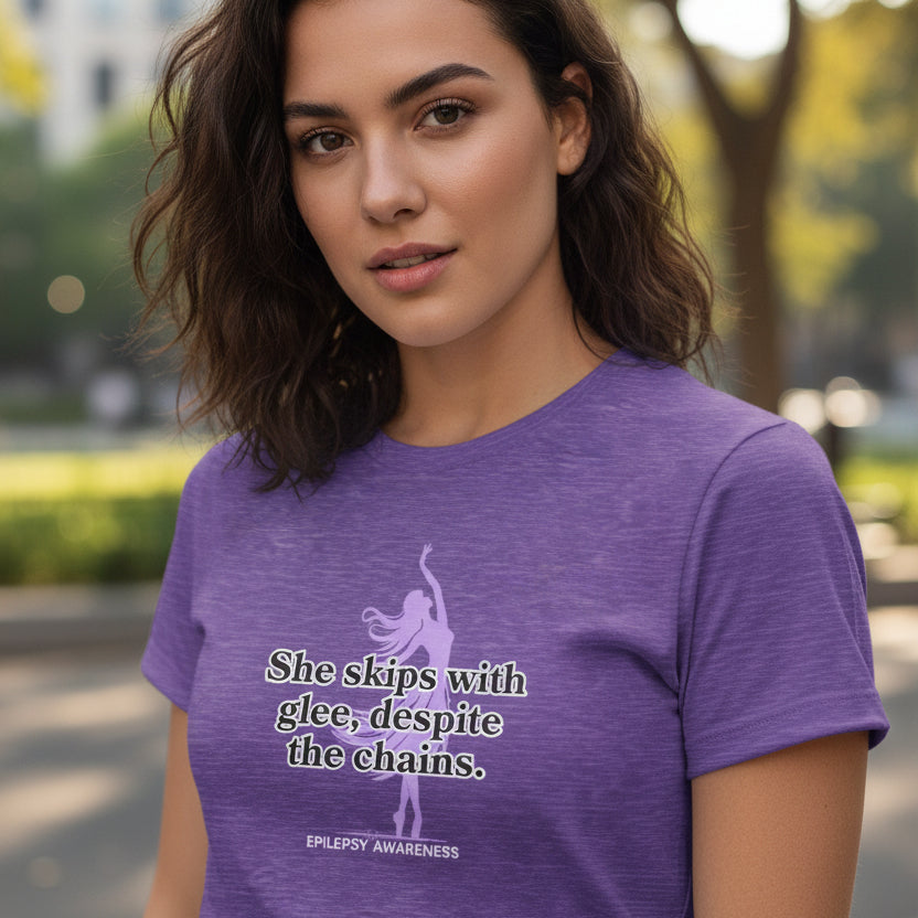 T-shirt Softstyle Femme Skips with Glee