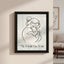 L'impression sur toile Chat Le Monde Peut Attendre