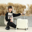 Cute Candy-Colored Rolling Luggage for Kids
