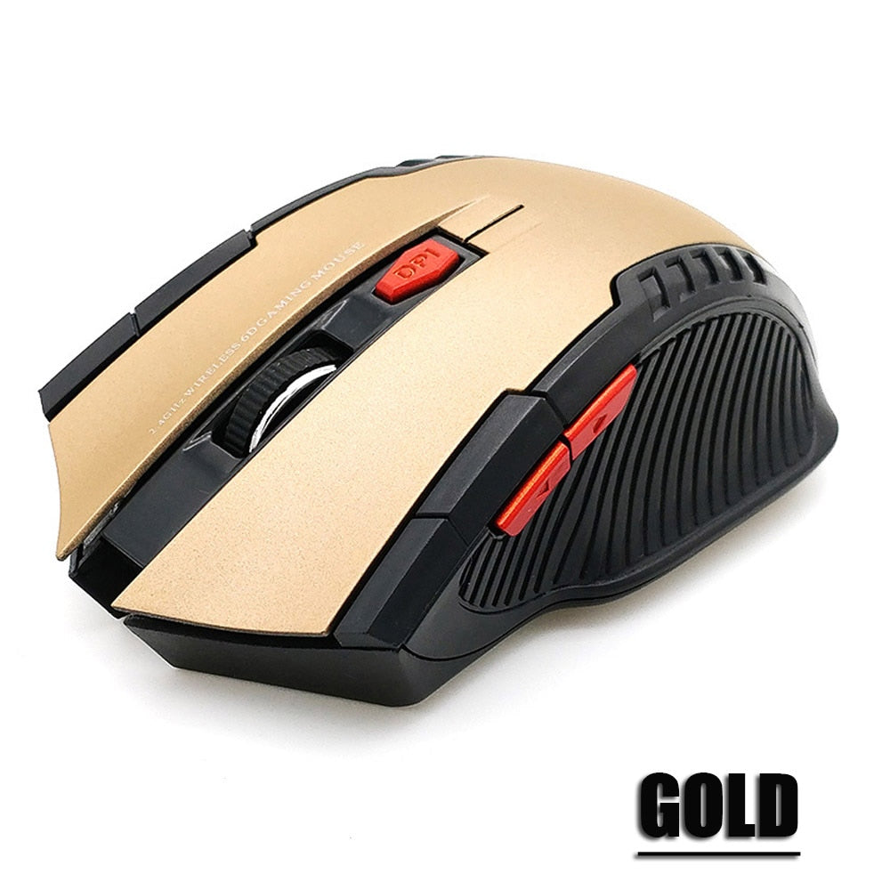 2.4GHz Wireless Mice With USB Receiver Gamer 2000DPI Mouse For Computer PC Laptop - Korvel