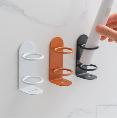 Bathroom Stainless Steel Stick Hook Wall Mounted Toothpaste and Toothbrush Holder Waterproof Electric Tooth Brush Holder - Korvel