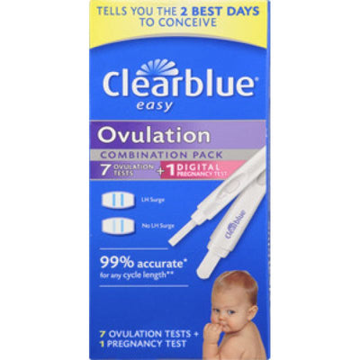 Clearblue Easy Ovulation 8 Piece Kit