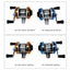 Mini Metal/Plasticl Drum Fishing wheel Portable Winter Ice Fishing Reel Wheel with Wire Outdoor Tackle fishing Accessories - Korvel