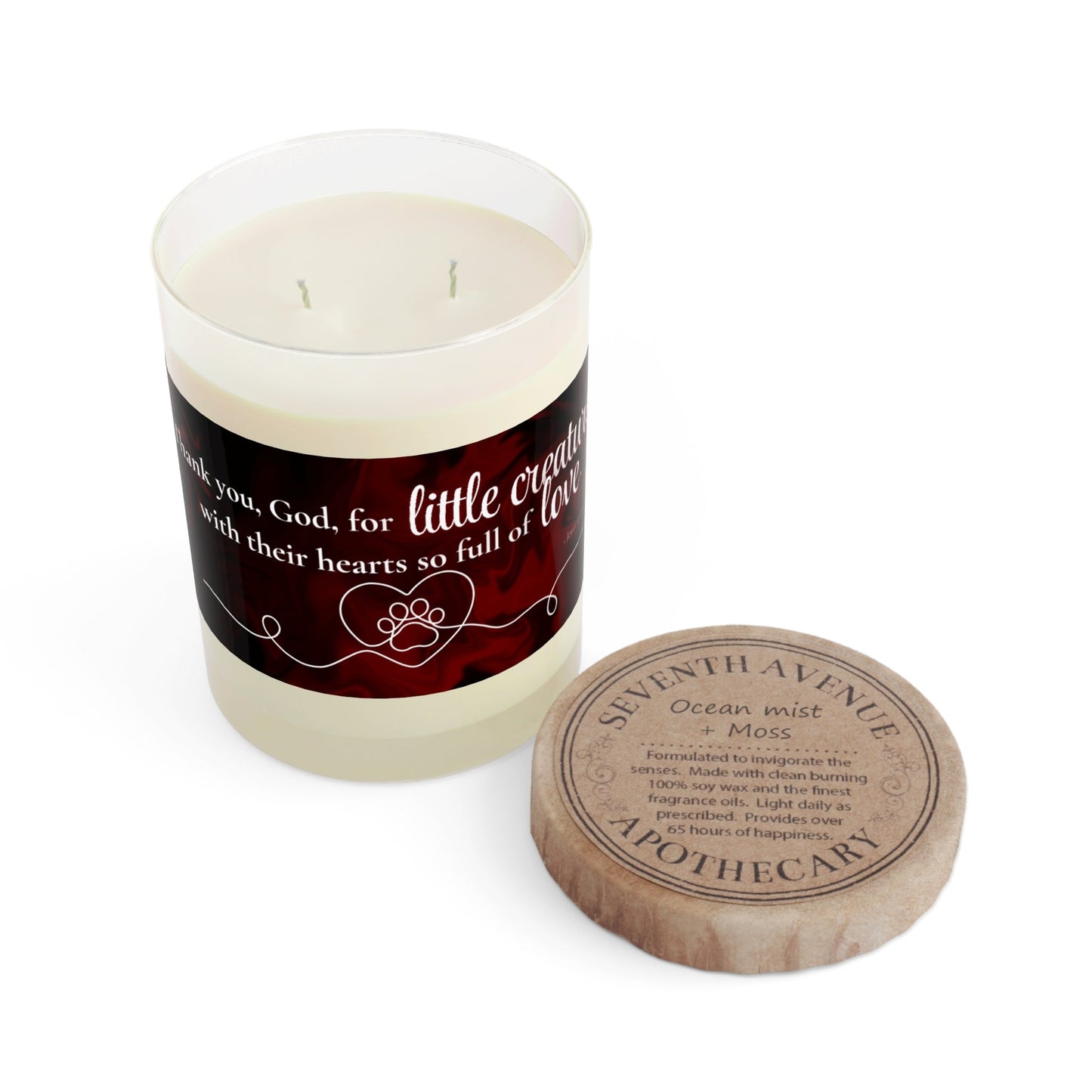 Bougie Parfumée Little Creatures - Verre Complet, 11oz